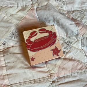 avon vintage 1999 brand new cancer theme red crab soap super rare